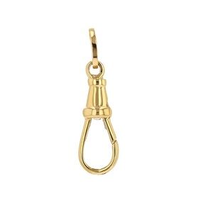 Vintage Gold Clasp Charm Holder from Starling